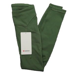 Lululemon Power Thru High Rise Tight ” Power Thru Heathered Black   NEW!